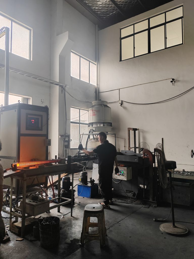 Power fittings processing and production workshop